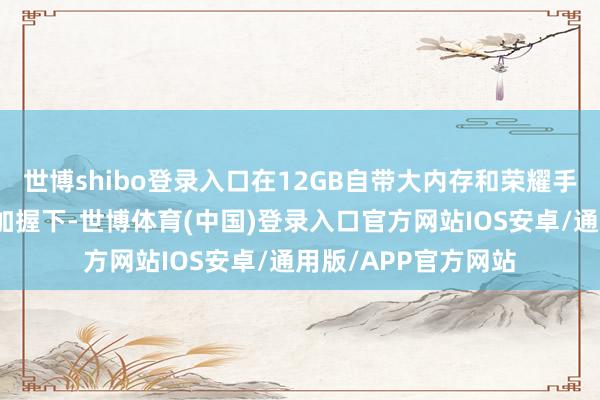 世博shibo登录入口在12GB自带大内存和荣耀手机内存和会本领的加握下-世博体育(中国)登录入口官方网站IOS安卓/通用版/APP官方网站